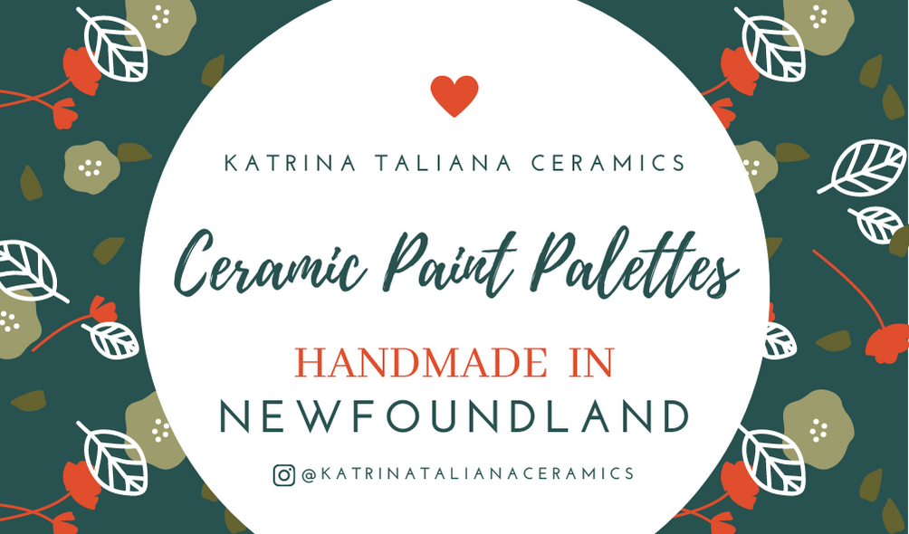 Paint Palettes by Katrina Taliana Ceramics