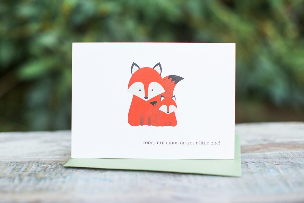 New Baby Greeting Cards by Halifax Paper Hearts