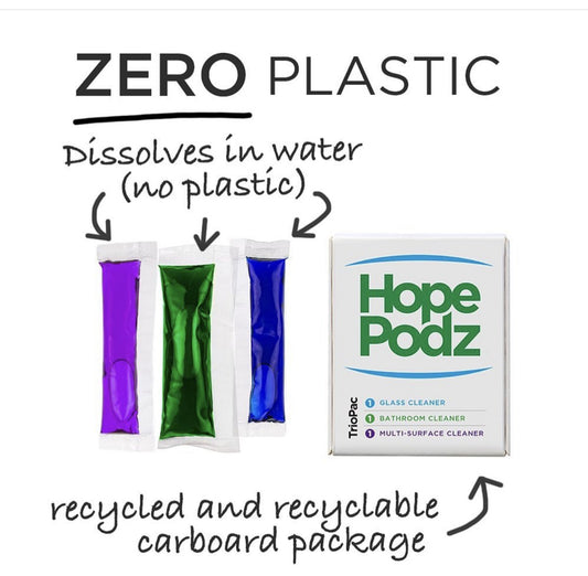 HopePodz Plastic Free Concentrated Cleaner Refills