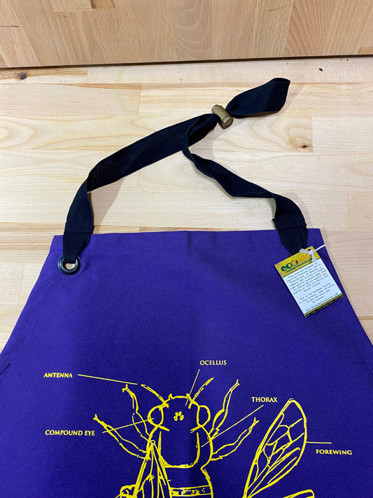 EcoWise Local Screenprint Bee Apron
