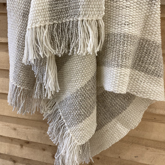 Random Island Loomworks Wool Throw Blanket