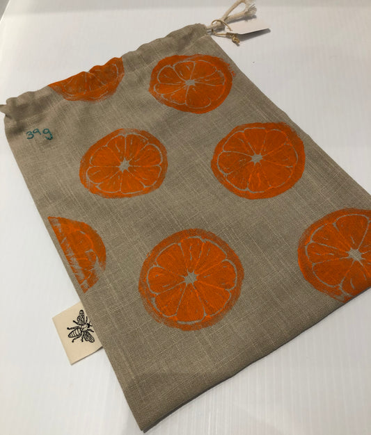Lazy Bee Hand Printed Produce Bags