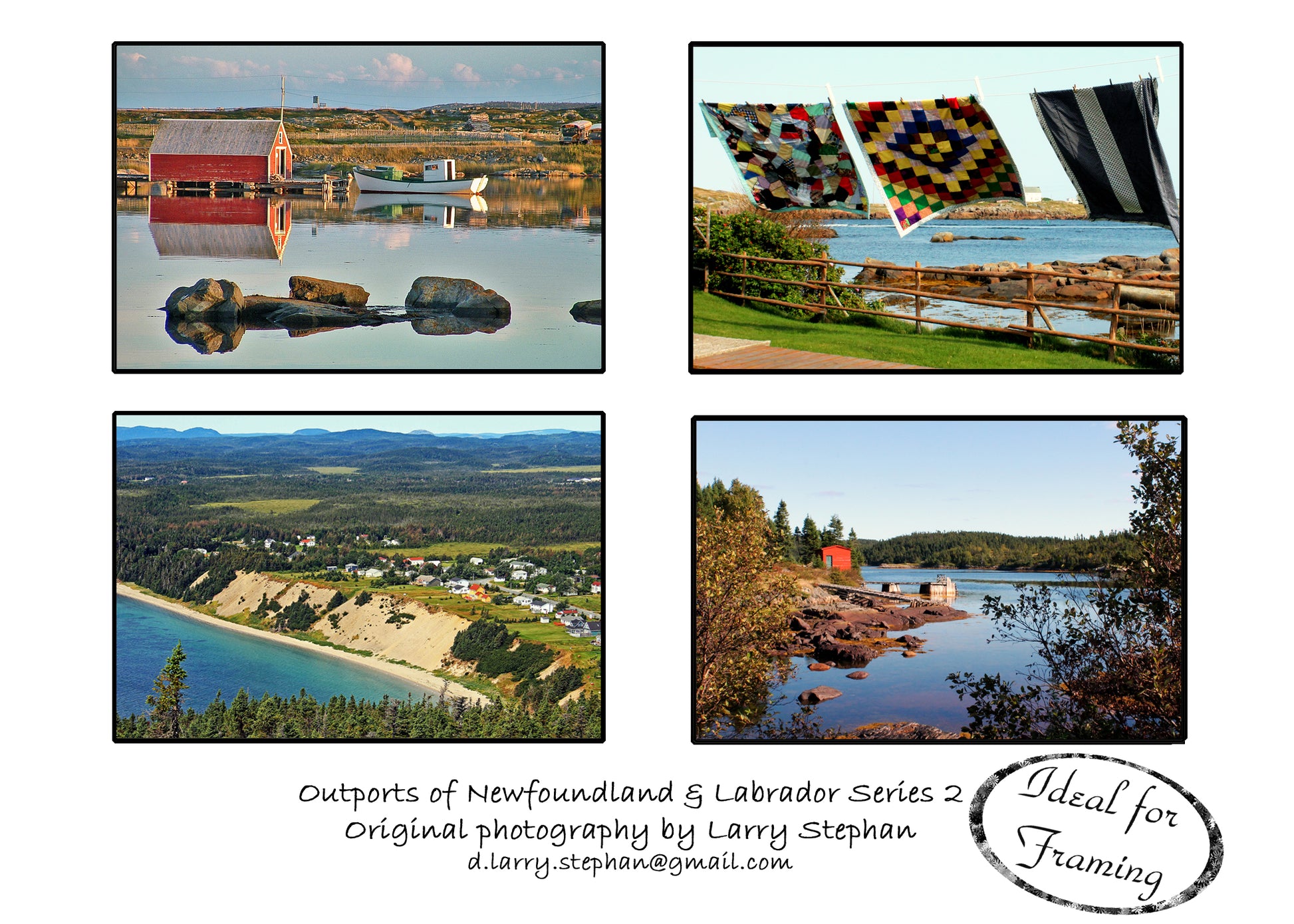 Newfoundland Photography Note Cards by Larry Stephan