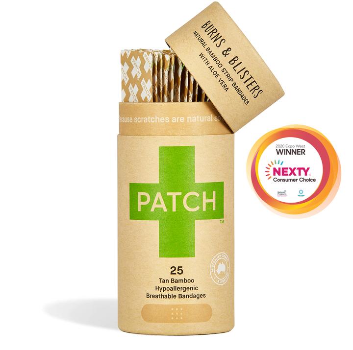 Patch Natural Wound Care Hypoallergenic Adhesive Strips