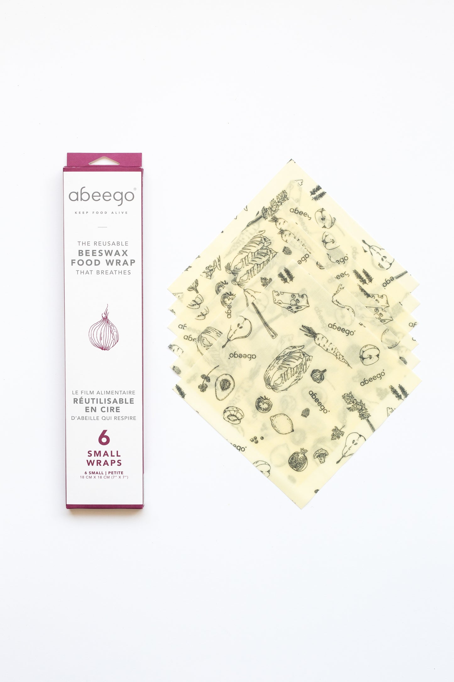 Abeego Beeswax Food Wraps