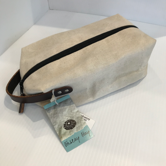 Helmsman Canvas Toiletry Kit Bag by Biscay Bay