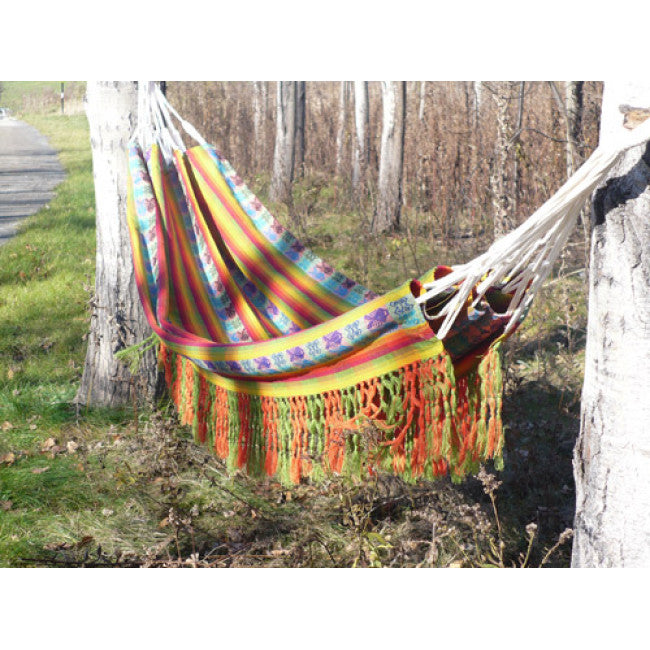 Tresart Cache Fair Trade Double Cotton Hammock