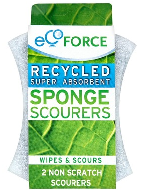 Ecoforce Recycled Sponge Scourers