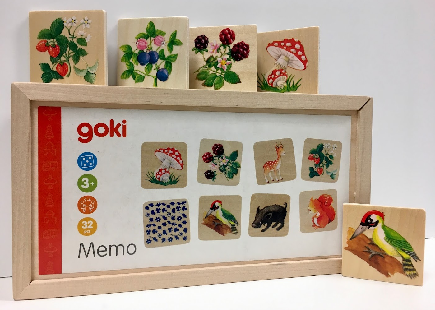 Goki Wooden Memory Games