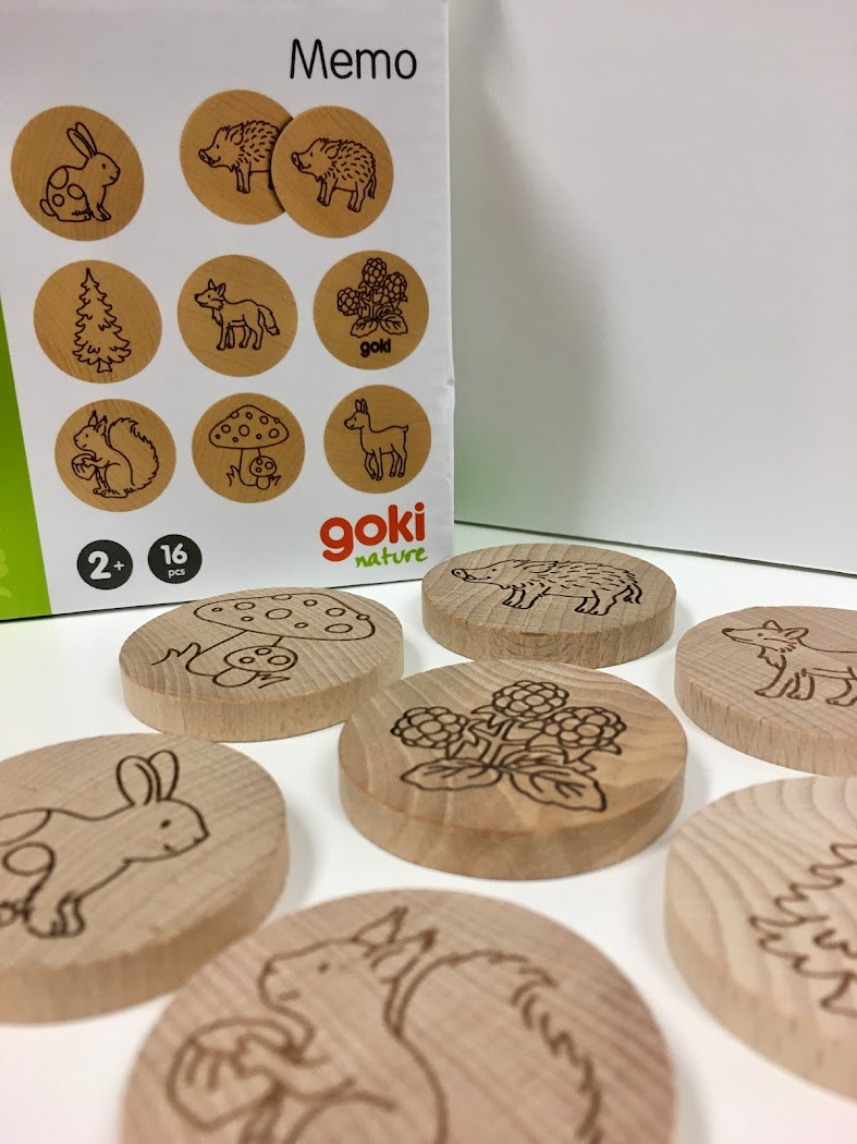 Goki Wooden Memory Games