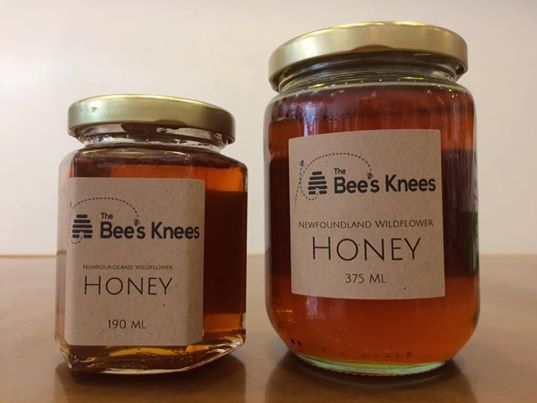 The Bee's Knees Wildflower Honey Made by Newfoundland Bees