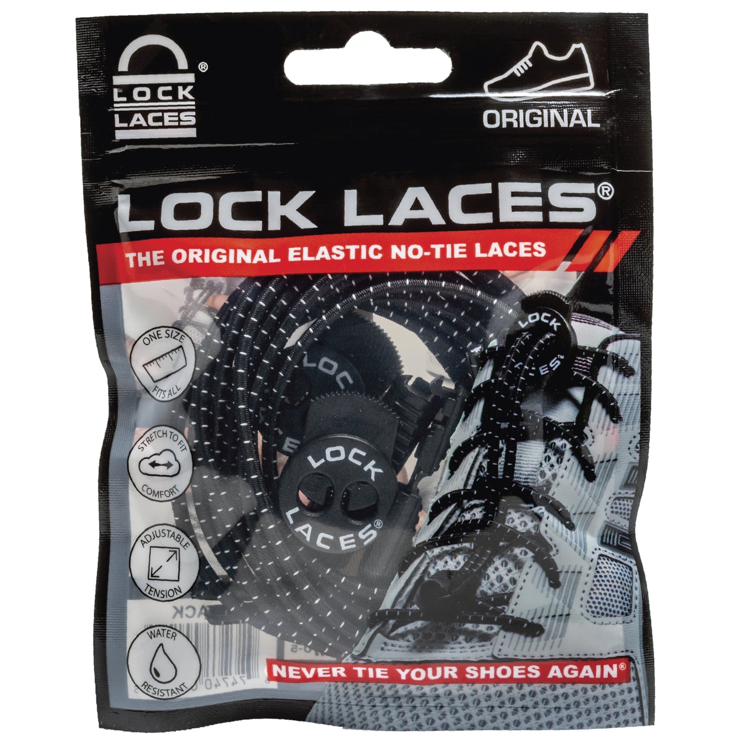 Original Lock Laces No Tie Shoelaces