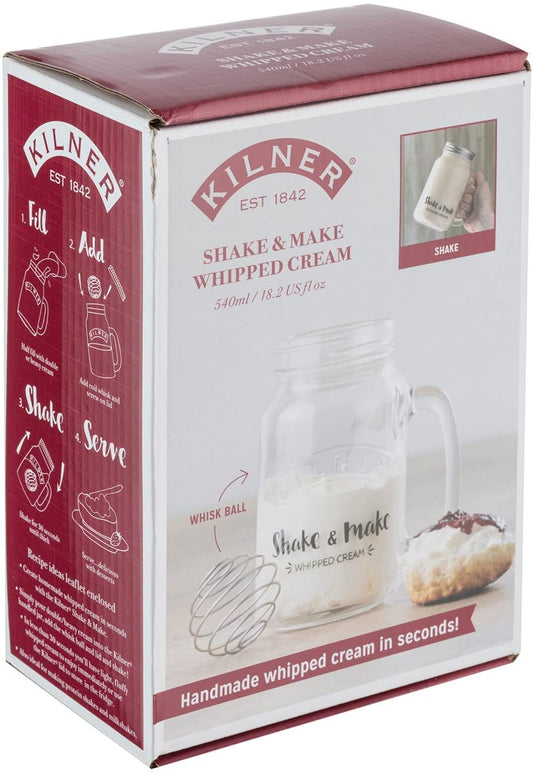 Kilner Shake  & Make Whipped Cream Jar