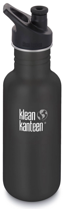 Klean Kanteen 18oz Stainless Steel Bottle with Sports Cap 3.0