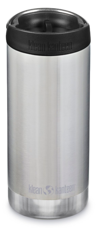 Klean Kanteen TKWide 12oz Insulated Stainless Steel Bottle with Café Cap