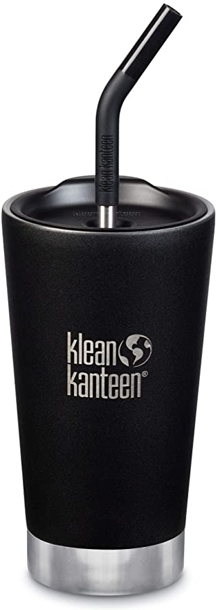 Klean Kanteen 16oz Insulated Stainless Steel Tumbler with Straw