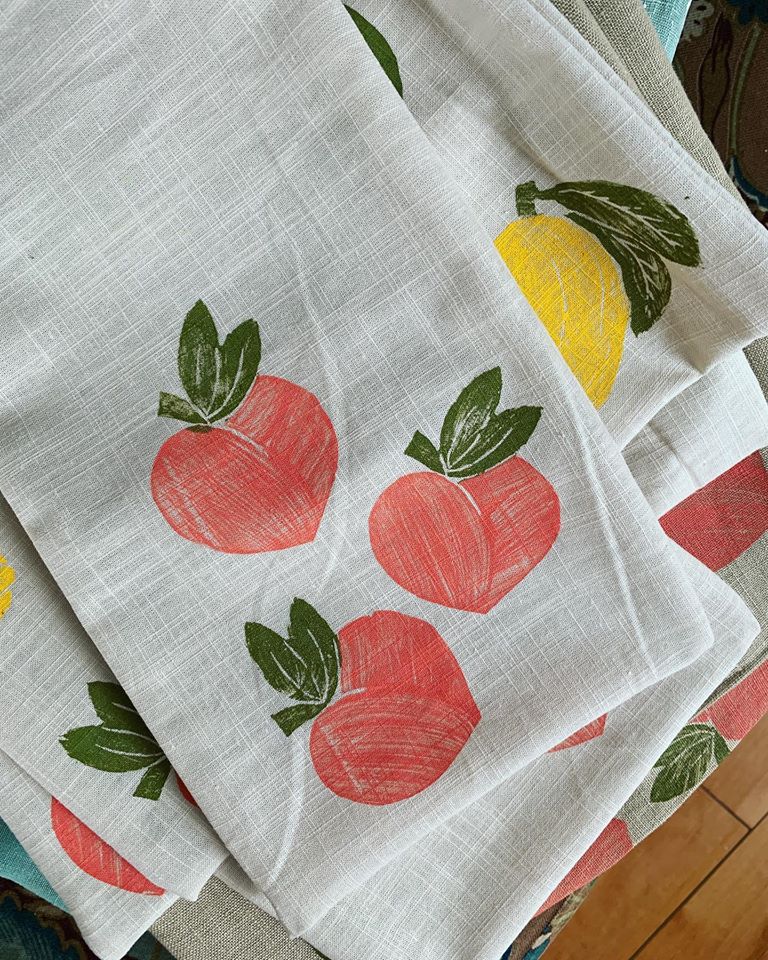 Lazy Bee Hand Printed Produce Bags