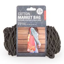 Kikkerland Cotton Net Backpack