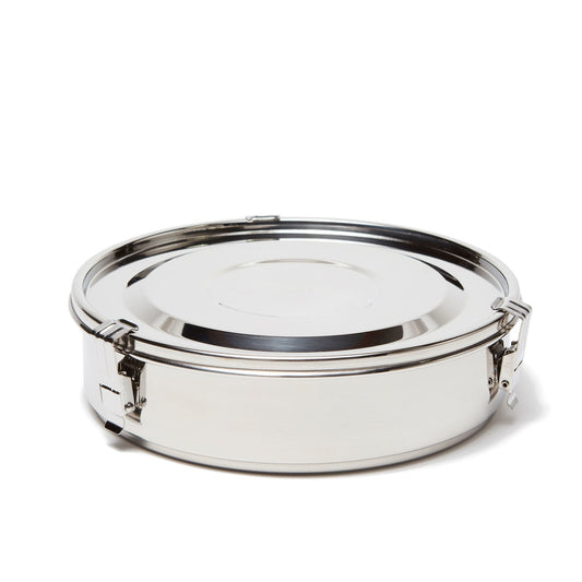 Onyx Stainless Steel Divided Airtight Food Storage Container