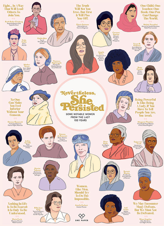 Nevertheless She Persisted Puzzle (1000 Piece) from Cobble Hill