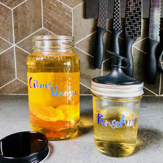 Mason Jar Lids Rinse Aid