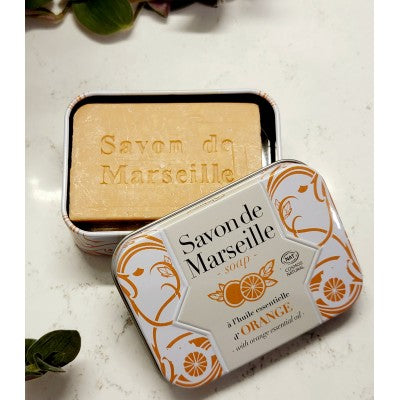 Marseille Soap 100g in Metal Tin