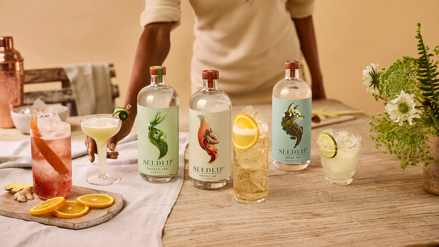 Seedlip Distilled Non-Alcoholic Spirits