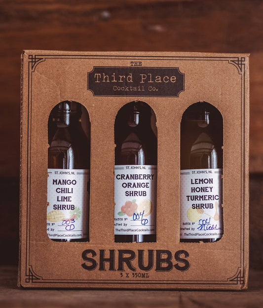 The Third Place Cocktail Co. Shrubs (3-pack)
