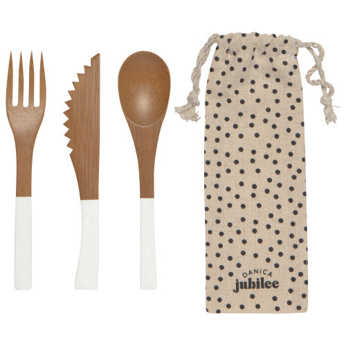 Bamboo On-The-Go Cutlery from Danica