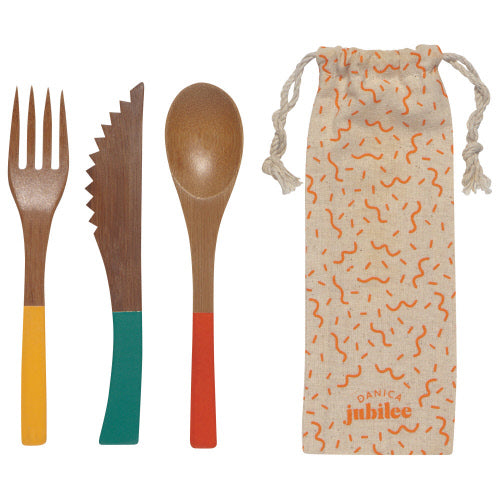 Bamboo On-The-Go Cutlery from Danica