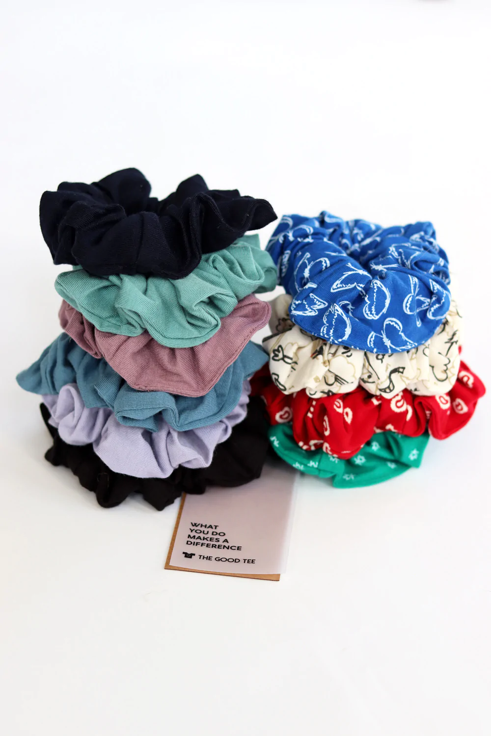 Zero Waste Scrunchies by The Good Tee