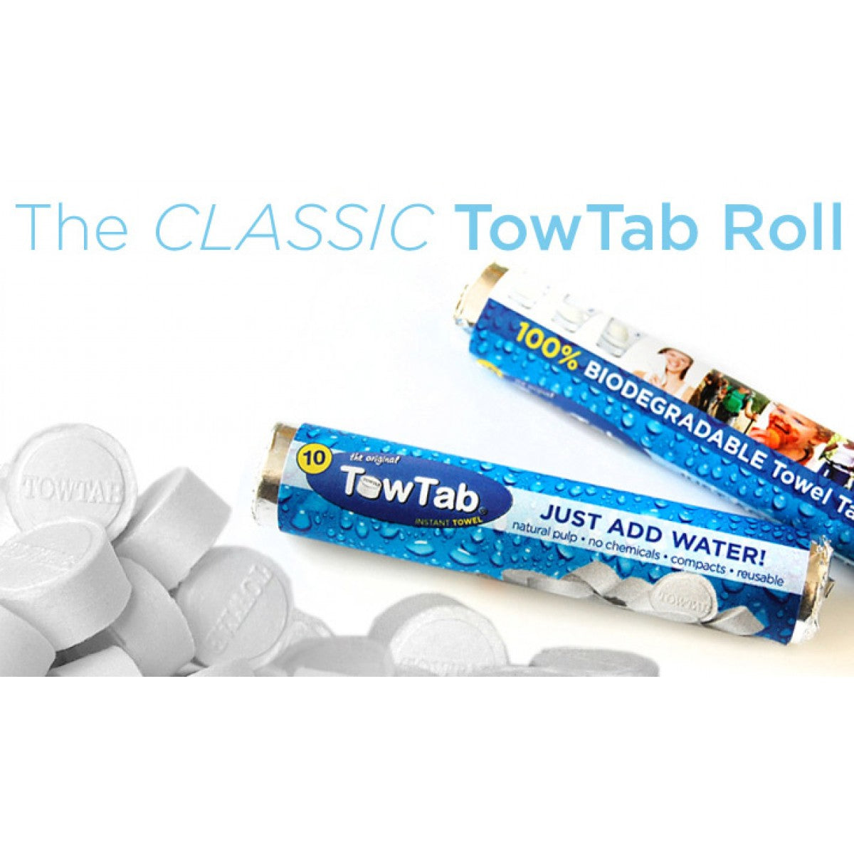 Compact Towel Tablet (Roll of 10)