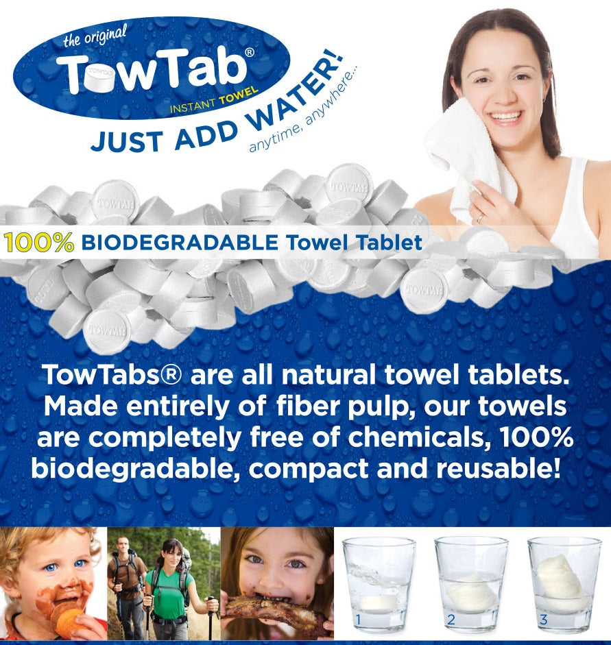 Compact Towel Tablet (Roll of 10)