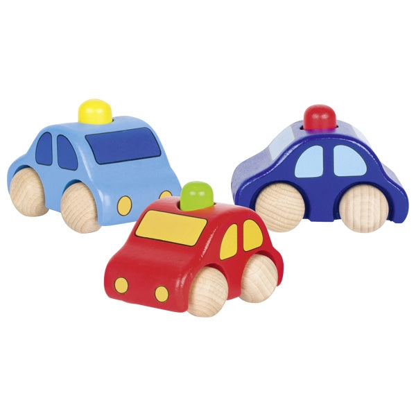 Goki Wooden Car with Horn