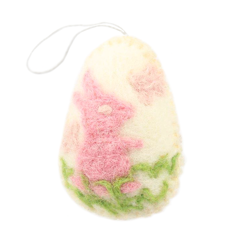 Hamro Felted Spring Egg Ornaments